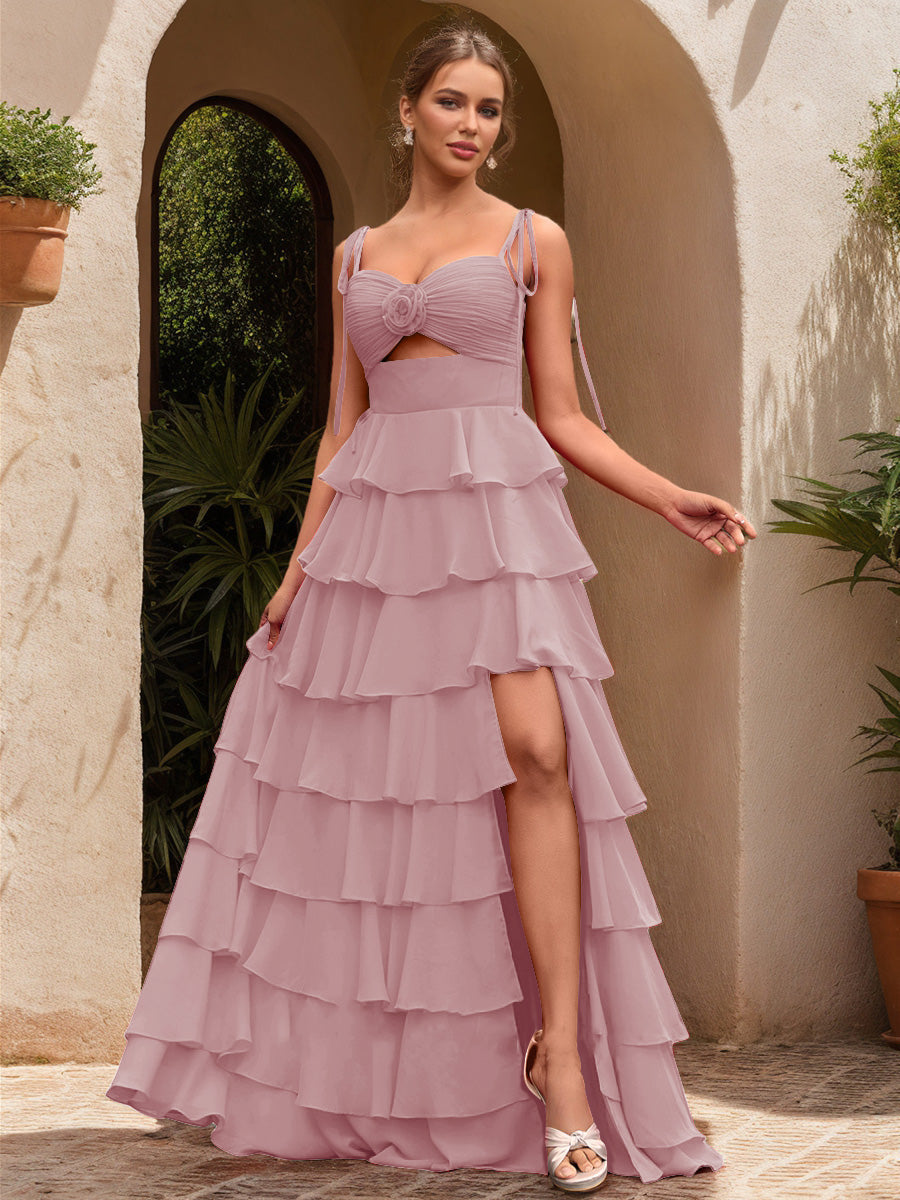 Ball Gown Sweetheart Sleeveless Solid Flowers Formal Dresses