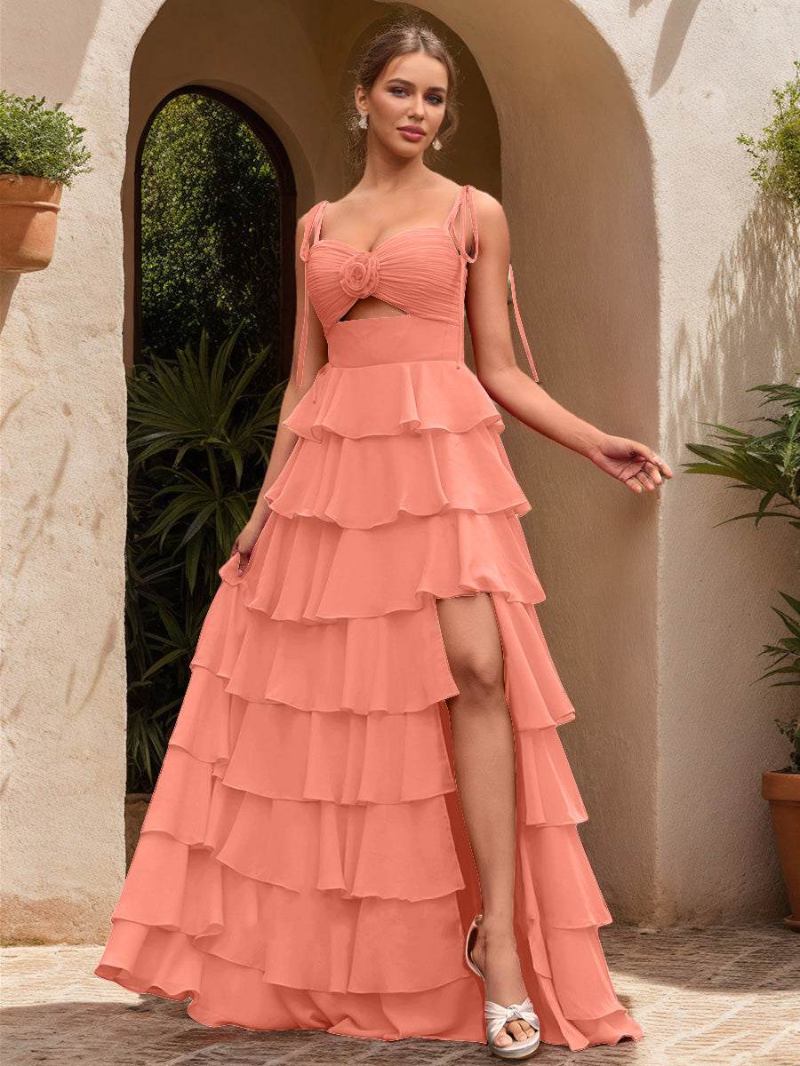 Ball Gown Sweetheart Sleeveless Solid Flowers Formal Dresses