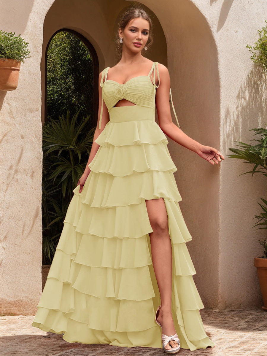 Ball Gown Sweetheart Sleeveless Solid Flowers Formal Dresses