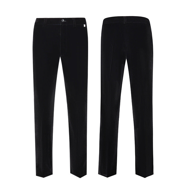 Tailored Fit Peaked Lapel Single Breasted One-Button 2 Pieces Men's Party Suits with Rhinestones