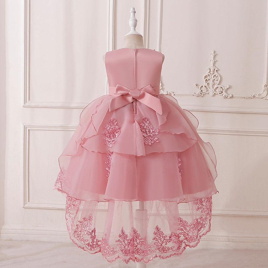 Ball Gown Scoop Sleeveless Beading Flower Girl Dresses