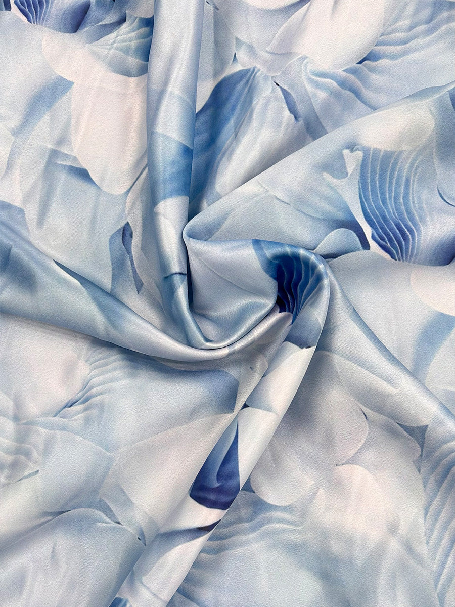 A-Line/Princess One-Shoulder Sleeveless Printed Floral Mother of the Bride Dresses with Bow