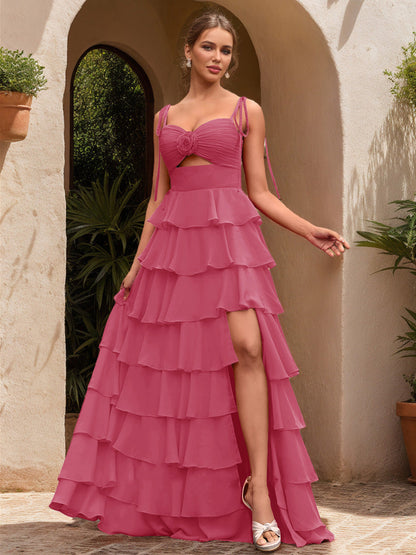 Ball Gown Sweetheart Sleeveless Solid Flowers Formal Dresses