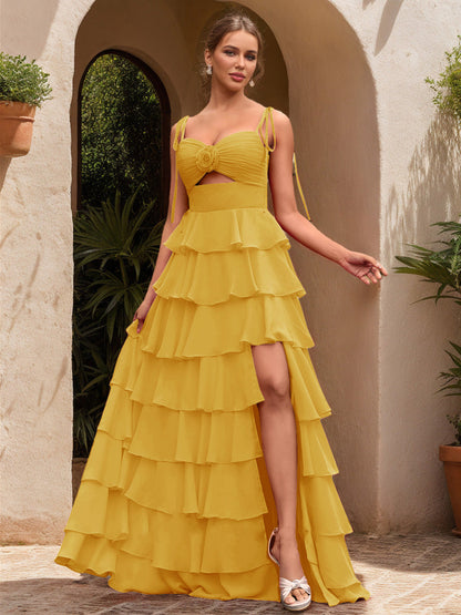 Ball Gown Sweetheart Sleeveless Solid Flowers Formal Dresses