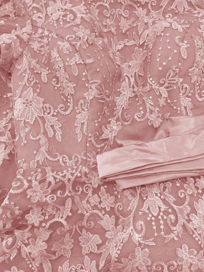 A-Line/Princess Scoop Short Sleeves Mother of the Bride Dresses with Appliques & Beading