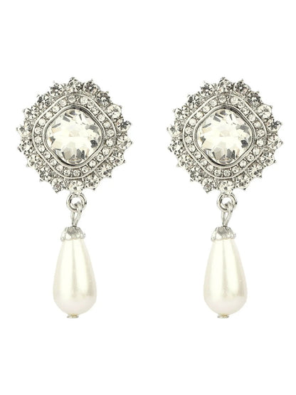 Artificial Luxury Pearls Necklace and Earrings Sets Jewelry for Women