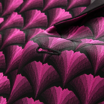 Tailored Fit Peaked Lapel Single Breasted One-Button Embroidery 2 Piece Men's Party Suits