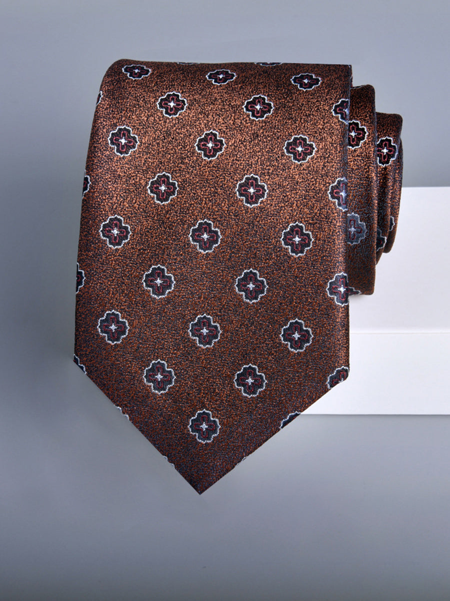 Men's Retro Printed Jacquard Fashionable Tie