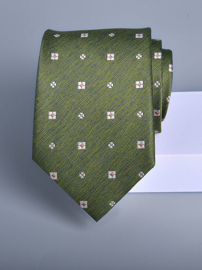 Men's Retro Printed Jacquard Fashionable Tie