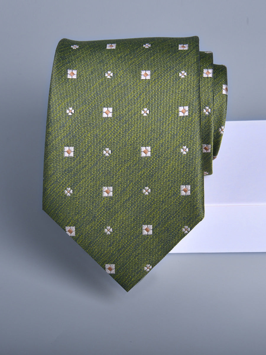 Men's Retro Printed Jacquard Fashionable Tie
