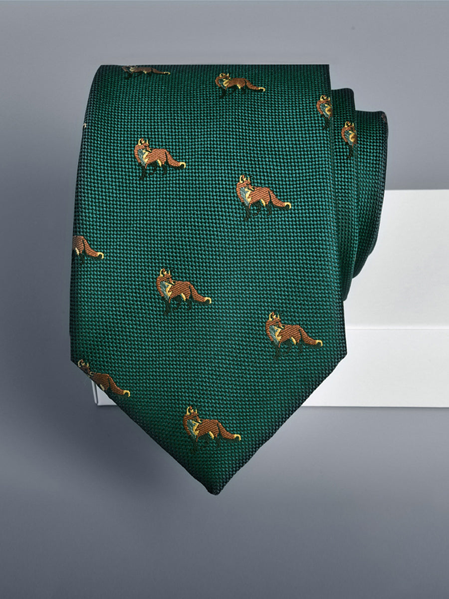 Men's Retro Printed Jacquard Fashionable Tie