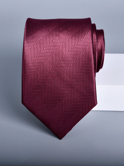 Men's Retro Printed Jacquard Fashionable Tie