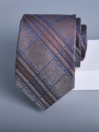 Men's Retro Printed Jacquard Fashionable Tie