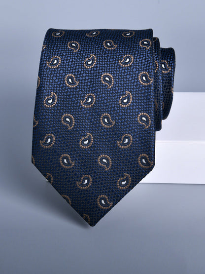 Men's Retro Printed Jacquard Fashionable Tie