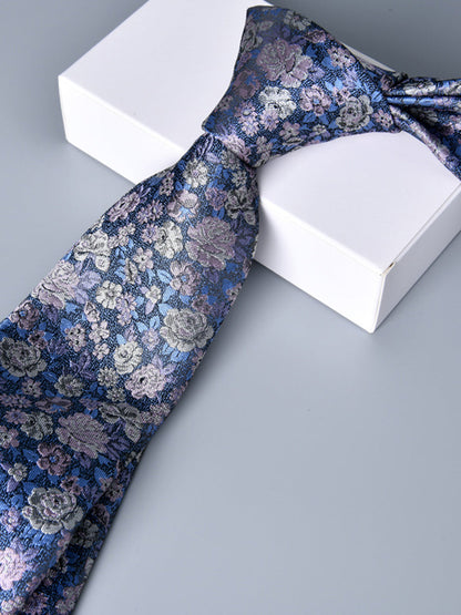 Men's High-End Printed Jacquard Daily Tie