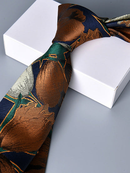 Men's High-End Printed Jacquard Daily Tie