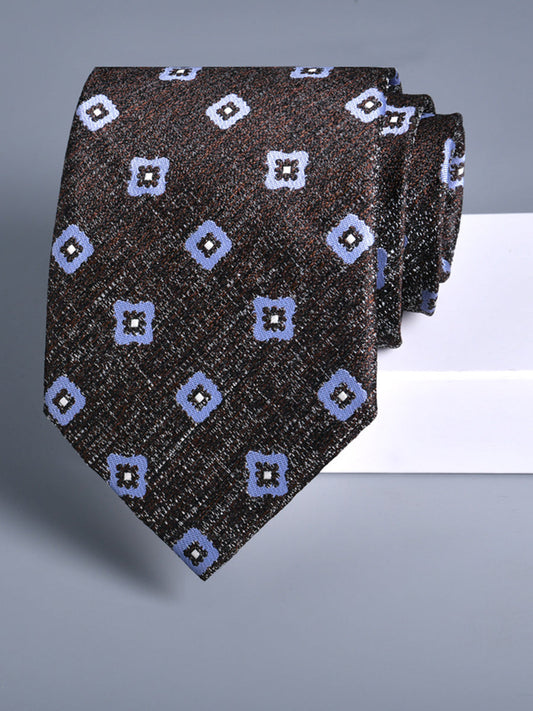 Men's Delicated Printed Jacquard Formal Modern Tie