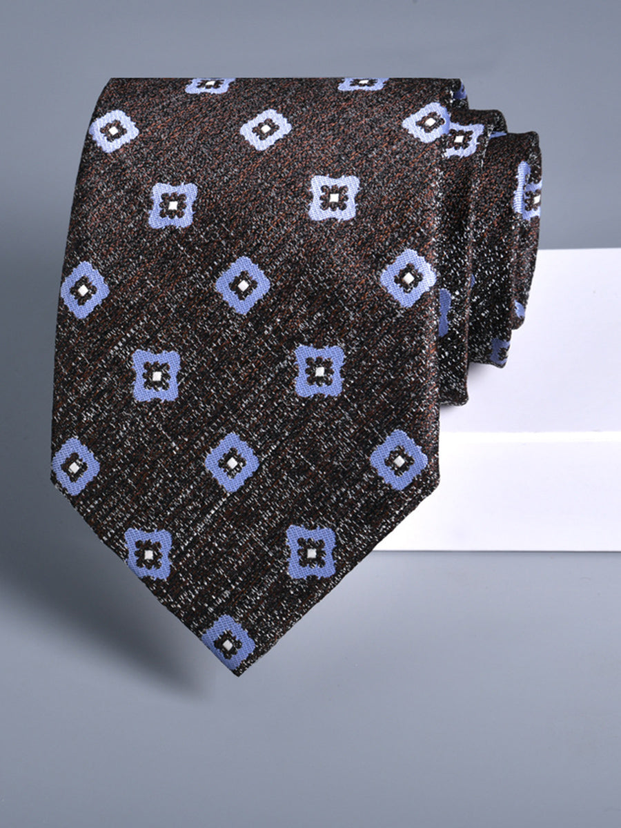 Men's Delicated Printed Jacquard Formal Modern Tie