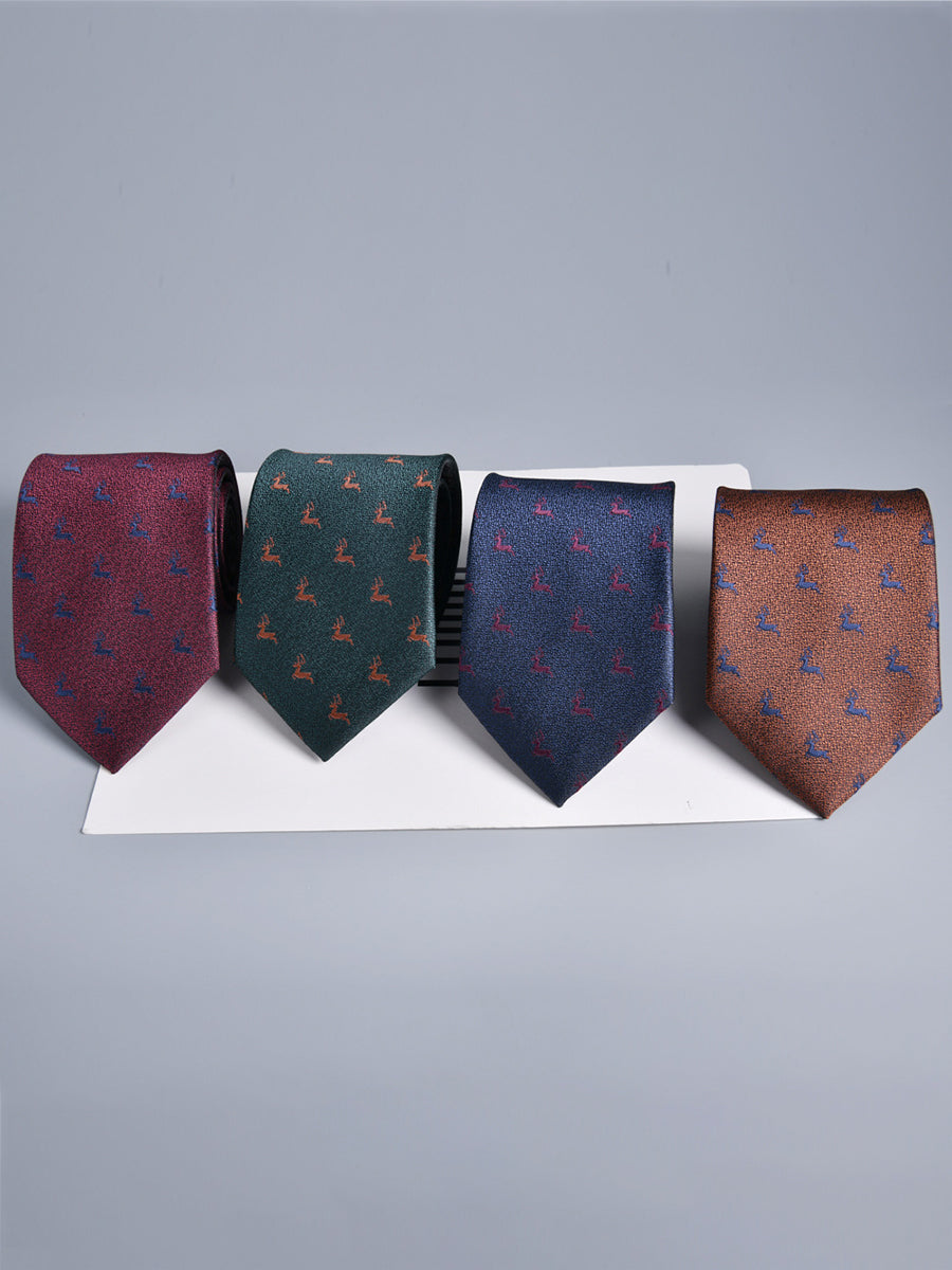 Men's Delicated Printed Jacquard Formal Modern Tie