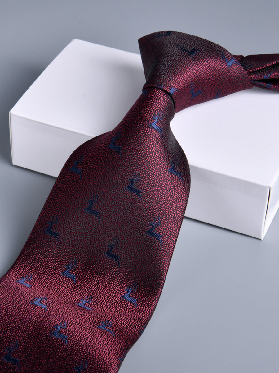 Men's Delicated Printed Jacquard Formal Modern Tie