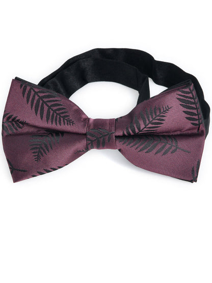 Men's Double-layer Jacquard Chic Bow Tie