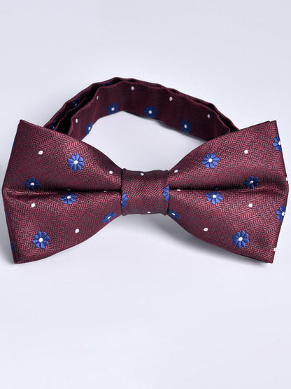 Men's Double-layer Jacquard Chic Bow Tie
