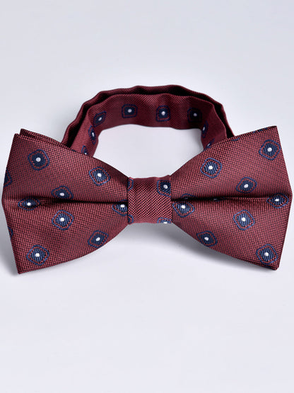 Men's Double-layer Jacquard Chic Bow Tie
