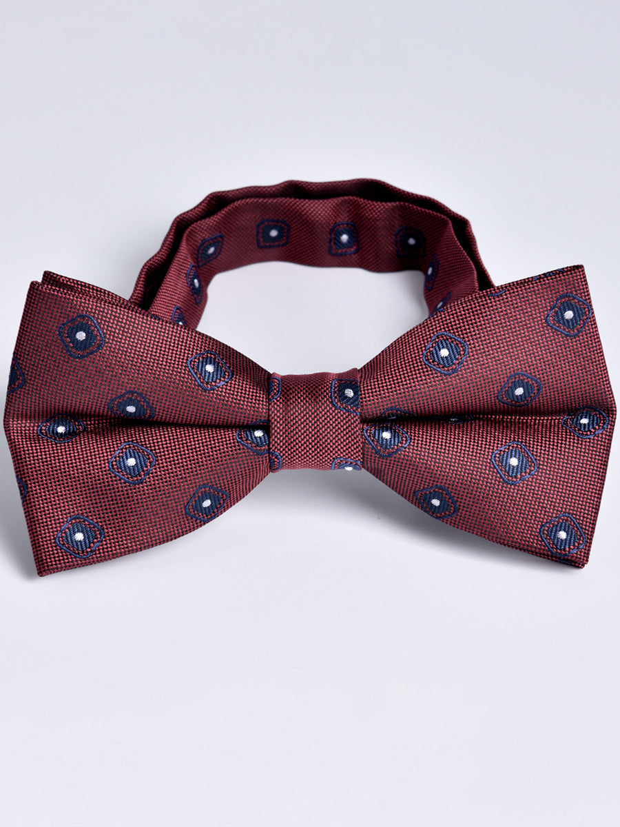 Men's Double-layer Jacquard Chic Bow Tie
