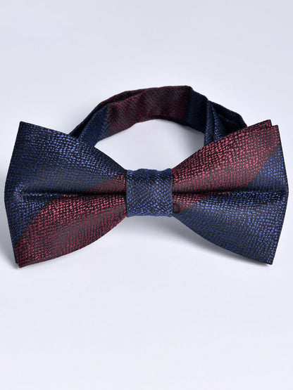 Men's Double-layer Jacquard Chic Bow Tie
