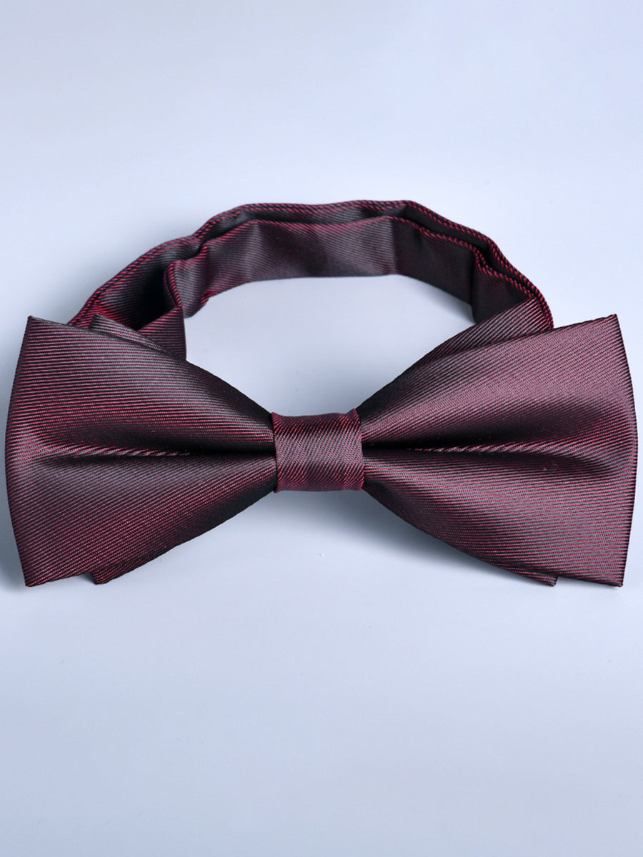 Men's Solid Colored Versatile Formal Bow Tie
