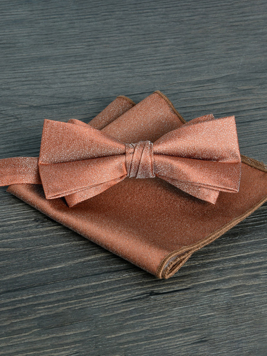 Men's Elegant Printed Jacquard Retro Bow Tie