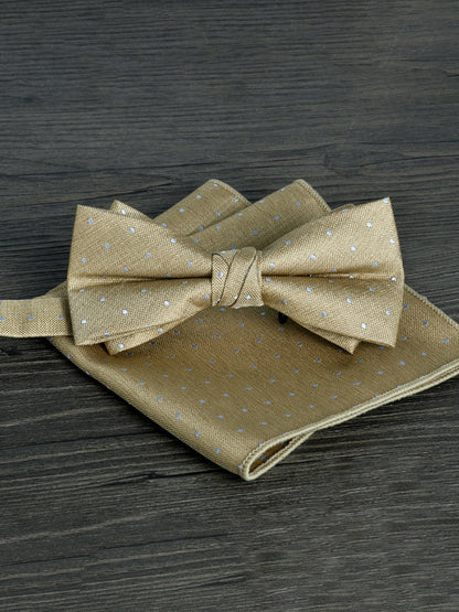 Men's Elegant Printed Jacquard Retro Bow Tie