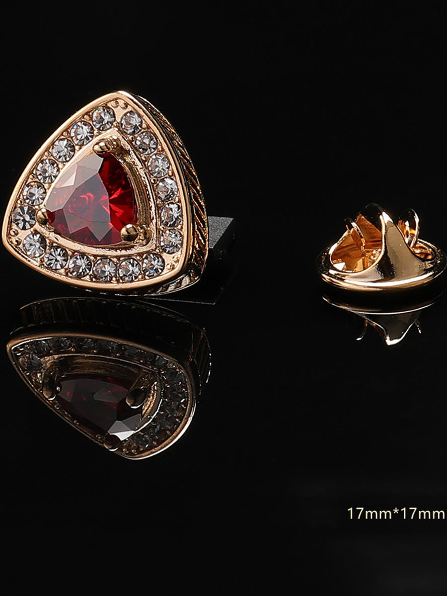 Men's High-End Rhinestones Elegant Brooch