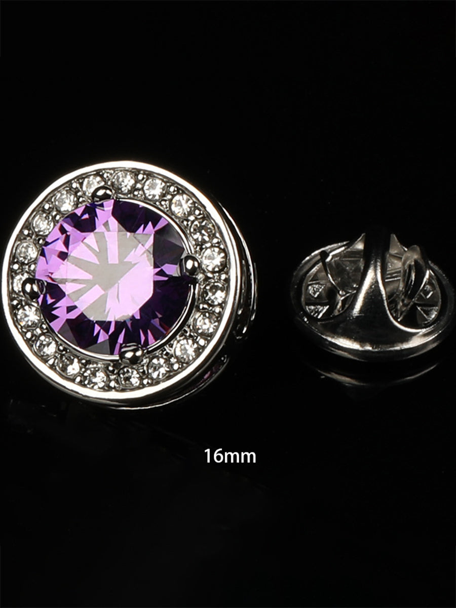 Men's High-End Rhinestones Elegant Brooch