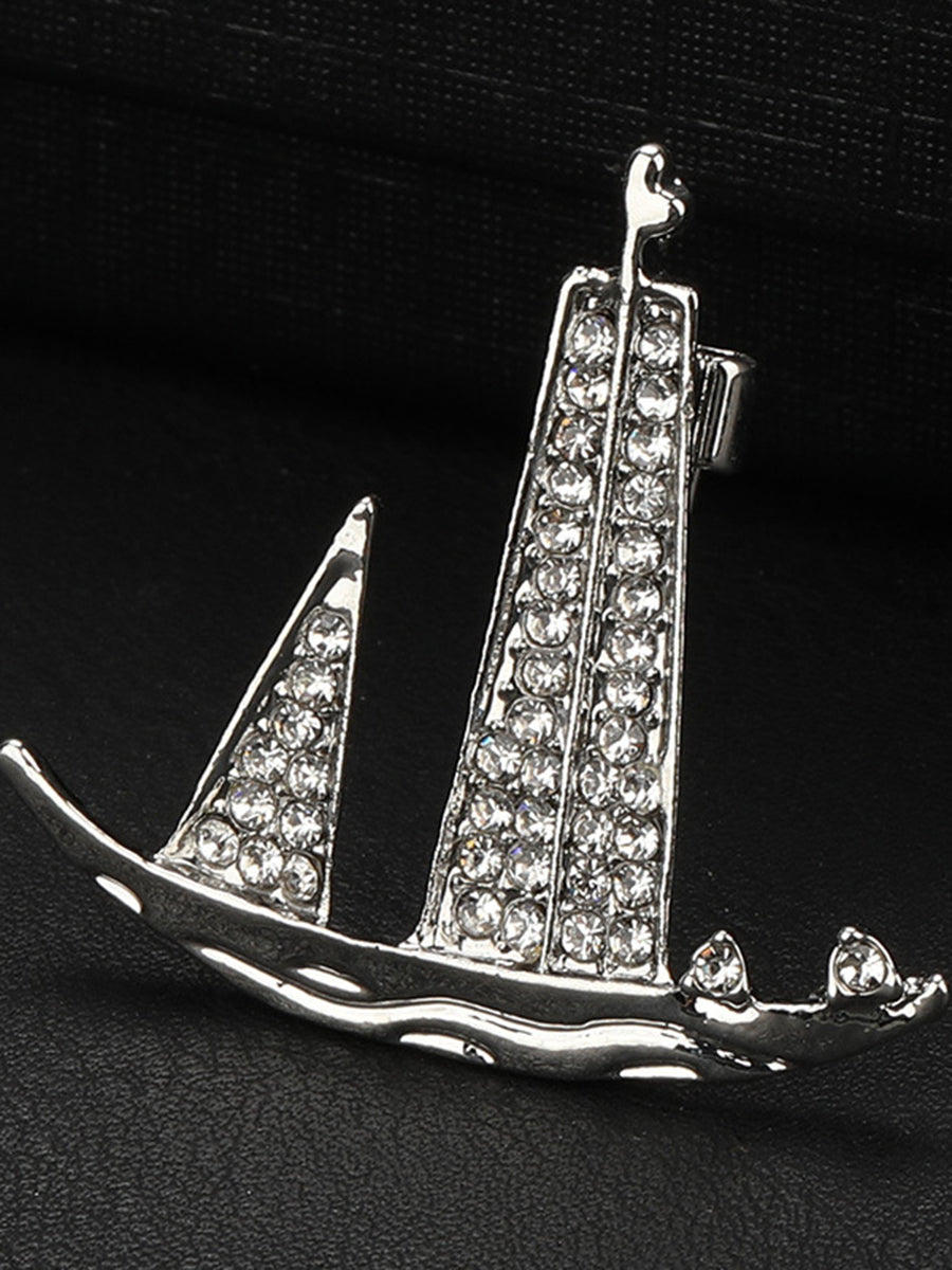 Men's Delicated Rhinestones Unique Brooch