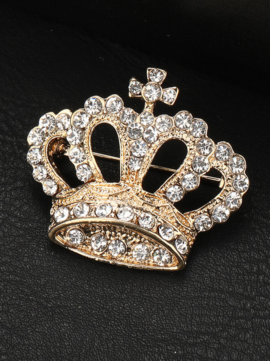 Men's Delicated Rhinestones Unique Brooch