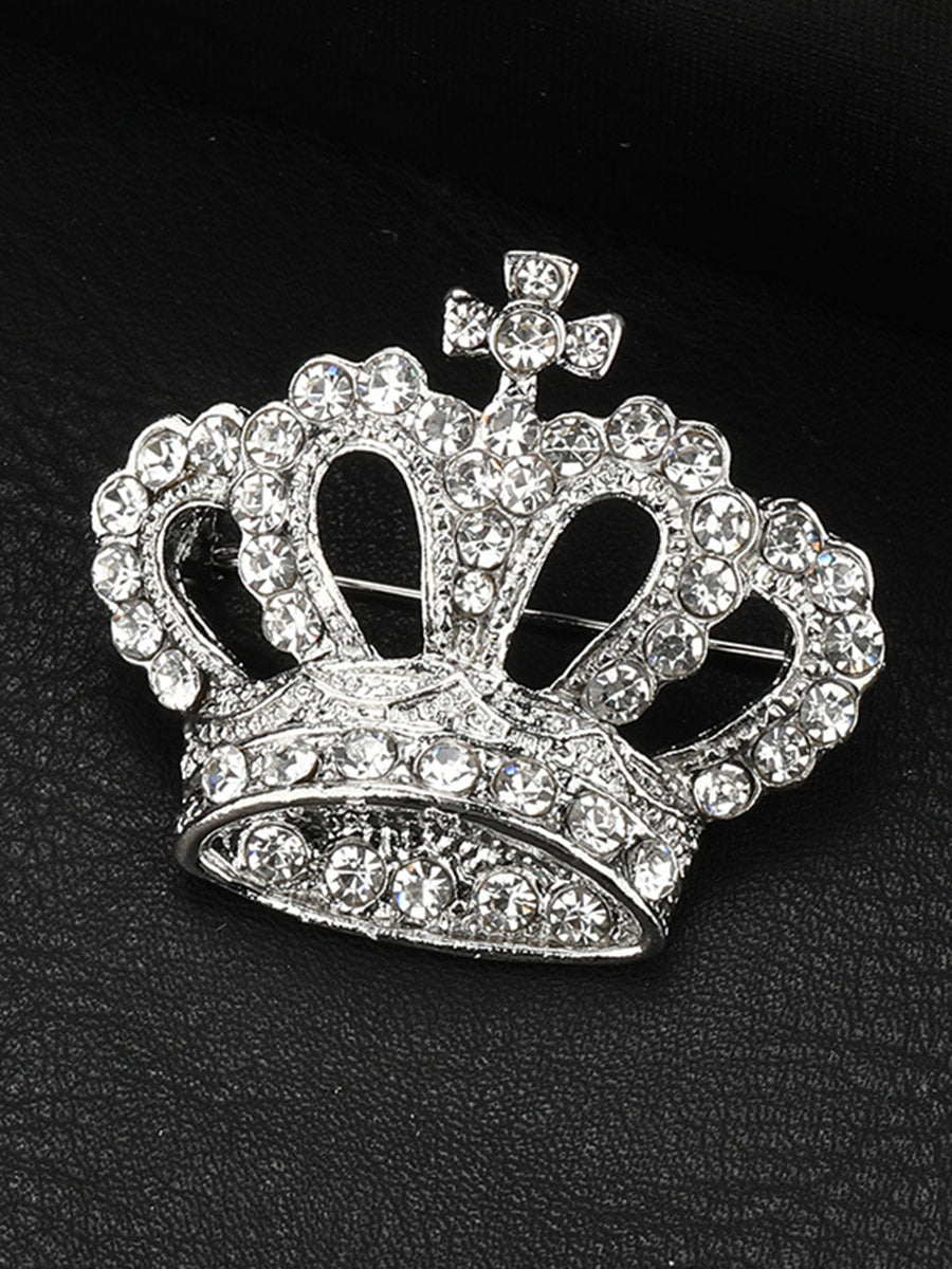 Men's Delicated Rhinestones Unique Brooch