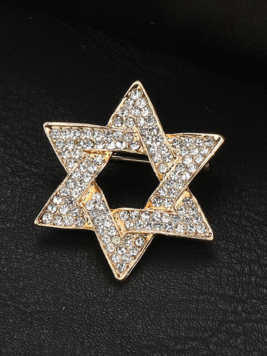 Men's Delicated Rhinestones Unique Brooch