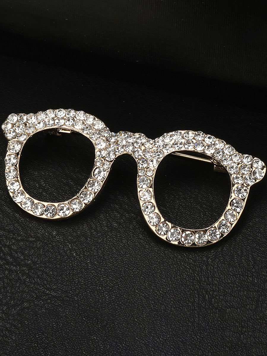 Men's Delicated Rhinestones Unique Brooch