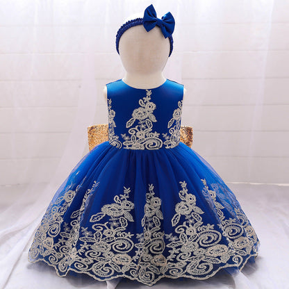 Ball Gown Scoop Sleeveless Lace Flower Girl Dresses