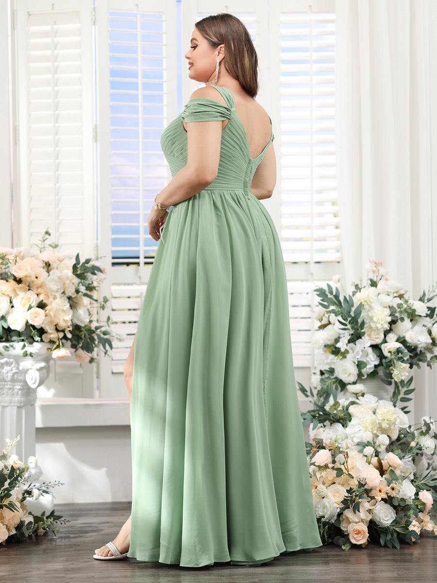 Formal Long Pale Mint Green Dress Lavetir A-Line V-Neck Split Side Ruched Floor-Length Chiffon Plus Size Bridesmaid Dresses 9817019P Lavetir AU Formal Long Pale Mint Green Dress Lavetir A-Line V-Neck Split Side Ruched Floor-Length Chiffon Plus Size Bridesmaid Dresses 9817019P Lavetir AU