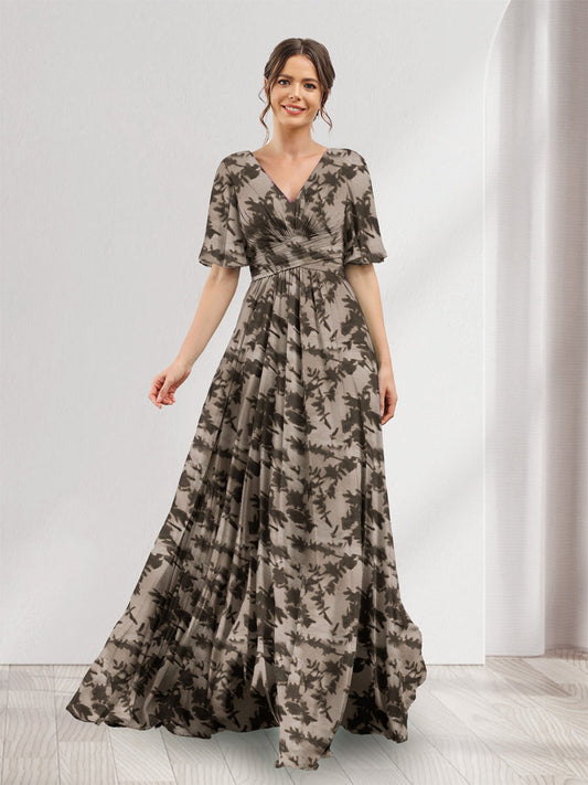 floral bridesmaid dresses australia Thyme Dreamy Floral Bridesmaid Dress Chiffon Size 2X